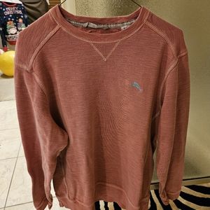 Tobago Bay Crewneck Sweatshirt ST225275 Color: New Red Sail Size: Medium